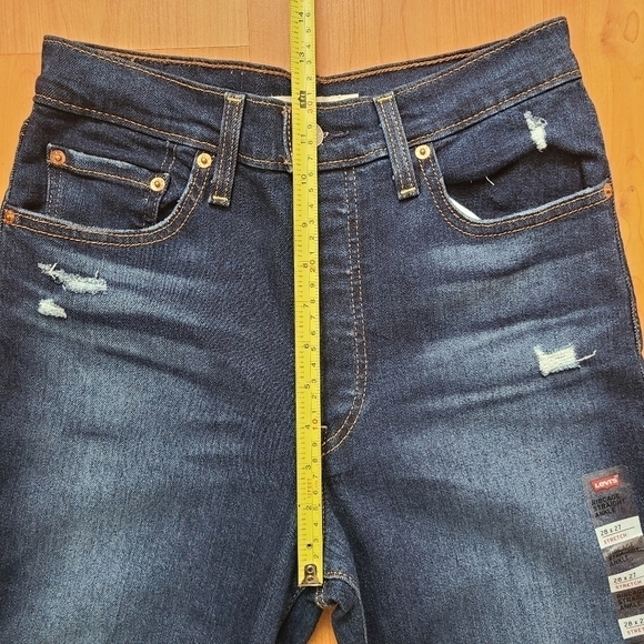 Nwt LEVI'S Ribcage Straight Ankle - Picture 7 of 13